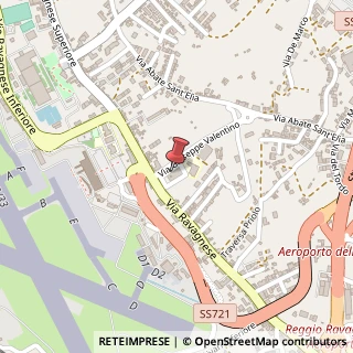 Mappa Via Ravagnese Superiore, 1, 89131 Reggio di Calabria, Reggio di Calabria (Calabria)