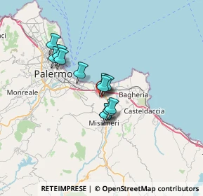 Mappa Via Etna, 90039 Villabate PA, Italia (5.24667)