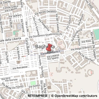 Mappa Corso Umberto I, 44, 90011 Bagheria, Palermo (Sicilia)