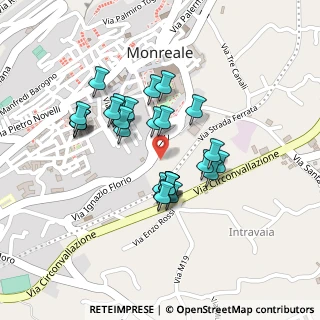 Mappa Via Circonvallazione, 90046 Monreale PA, Italia (0.21071)
