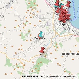 Mappa Via Circonvallazione, 90046 Monreale PA, Italia (7.18)