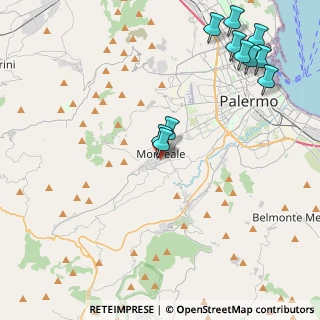 Mappa Via Circonvallazione, 90046 Monreale PA, Italia (5.63273)