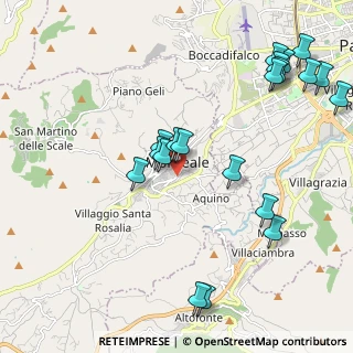 Mappa Via Circonvallazione, 90046 Monreale PA, Italia (2.72)