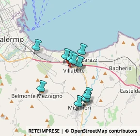 Mappa Via Puglisi Brigadiere, 90039 Villabate PA, Italia (3.1)