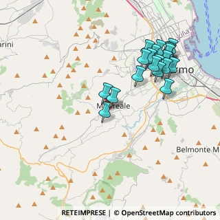 Mappa Via Spedalieri, 90046 Monreale PA, Italia (4.569)