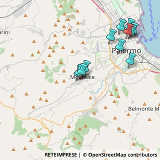 Mappa Via Spedalieri, 90046 Monreale PA, Italia (4.6875)
