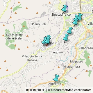 Mappa Via Spedalieri, 90046 Monreale PA, Italia (2.20545)