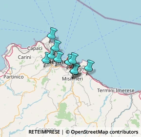 Mappa Piazza Umberto I, 90039 Villabate PA, Italia (7.64091)