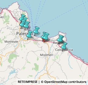 Mappa P.za Umberto I, 90039 Villabate PA, Italia (6.68455)