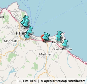 Mappa Via Torquato Tasso, 90039 Villabate PA, Italia (6.54125)