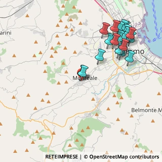 Mappa Via Agrigento, 90046 Monreale PA, Italia (5.4085)