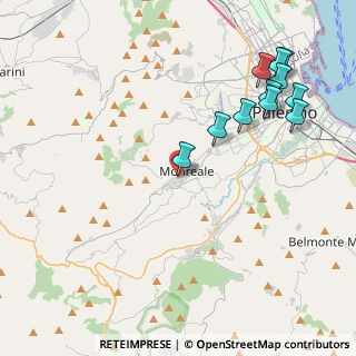 Mappa Via Agrigento, 90046 Monreale PA, Italia (5.39273)