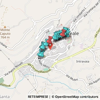 Mappa Via Agrigento, 90046 Monreale PA, Italia (0.291)