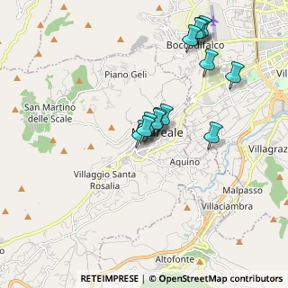 Mappa Via Agrigento, 90046 Monreale PA, Italia (1.90538)