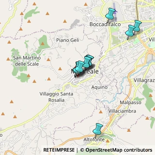 Mappa Via Agrigento, 90046 Monreale PA, Italia (1.50615)