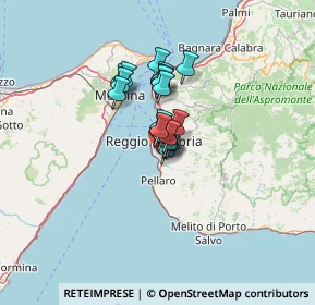 Mappa Via Ravagnese Superiore, 89100 Reggio di Calabria RC, Italia (7.73)