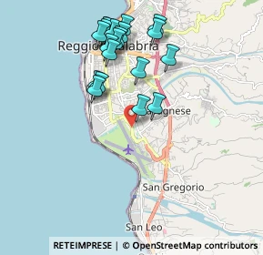 Mappa Via Ravagnese Superiore, 89100 Reggio di Calabria RC, Italia (2.175)