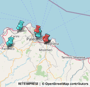 Mappa Via Giovanni Militello, 90039 Villabate PA, Italia (13.32231)