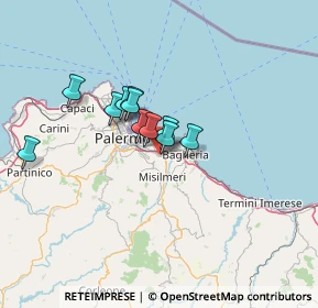 Mappa 90039 Villabate PA, Italia (10.11545)