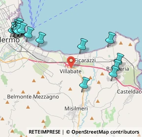 Mappa 90039 Villabate PA, Italia (6.614)