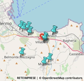 Mappa 90039 Villabate PA, Italia (3.19154)