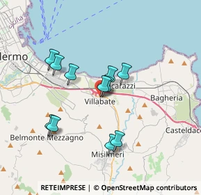 Mappa 90039 Villabate PA, Italia (3.36818)
