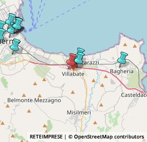 Mappa 90039 Villabate PA, Italia (6.54)