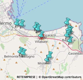 Mappa 90039 Villabate PA, Italia (4.4775)