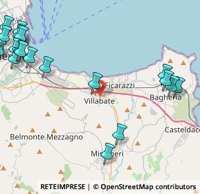 Mappa 90039 Villabate PA, Italia (7.134)