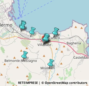 Mappa 90039 Villabate PA, Italia (2.64231)