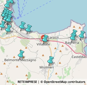 Mappa 90039 Villabate PA, Italia (7.223)