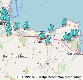 Mappa Via Beta III, 90039 Villabate PA, Italia (6.0385)