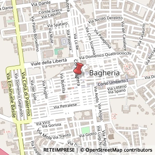 Mappa Corso Butera, 539, 90011 Bagheria, Palermo (Sicilia)
