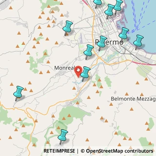 Mappa Via Andragna, 90046 Monreale PA, Italia (6.37)