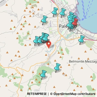 Mappa Via Andragna, 90046 Monreale PA, Italia (4.77)