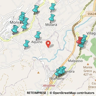 Mappa Via Andragna, 90046 Monreale PA, Italia (1.583)