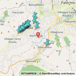 Mappa Via Andragna, 90046 Monreale PA, Italia (2.03133)