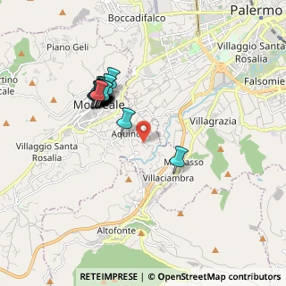 Mappa Via Andragna, 90046 Monreale PA, Italia (1.898)