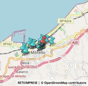Mappa Via Domenico Cimarosa, 98076 Sant'Agata di Militello ME, Italia (0.54474)