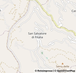 Mappa Via colonnello musarra, 98070 San Salvatore Di Fitalia ME, Italia (0.41154)