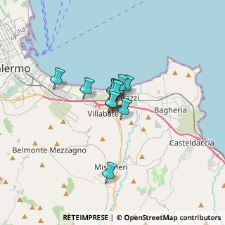 Mappa Via Francesco Cilea, 90039 Villabate PA, Italia (1.97091)