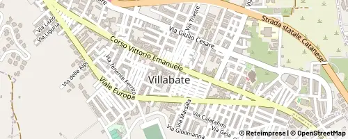 Mappa Villabate