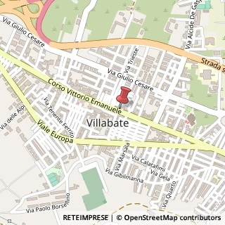 Mappa Corso Vittorio Emanuele, 354, 90039 Villabate, Palermo (Sicilia)