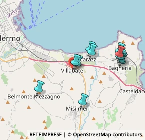 Mappa Corso Vittorio Emanuele, 90039 Villabate PA, Italia (3.95273)