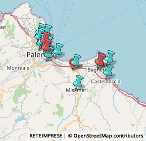 Mappa Via Tenente Ferrito, 90039 Villabate PA, Italia (7.692)