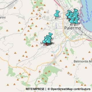 Mappa Piazzale Florio, 90046 Monreale PA, Italia (4.82471)