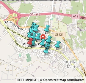 Mappa Via Antonello da Messina, 90039 Villabate PA, Italia (0.302)