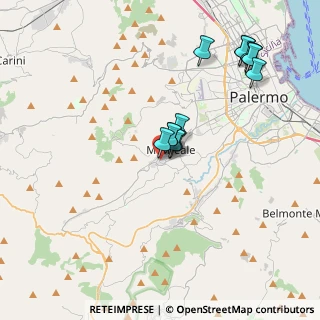 Mappa Via Filippo Turati, 90046 Monreale PA, Italia (4.07231)