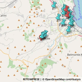 Mappa Via Filippo Turati, 90046 Monreale PA, Italia (6.203)
