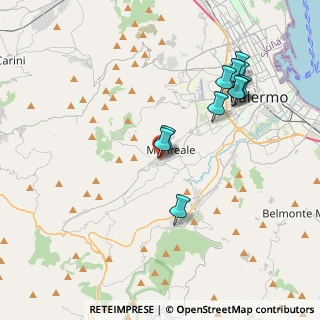 Mappa Via Filippo Turati, 90046 Monreale PA, Italia (4.37273)
